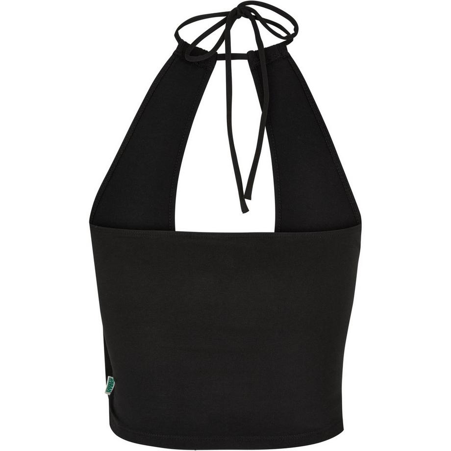 URBAN CLASSICS Top Corto Avvolgente Halterneck  