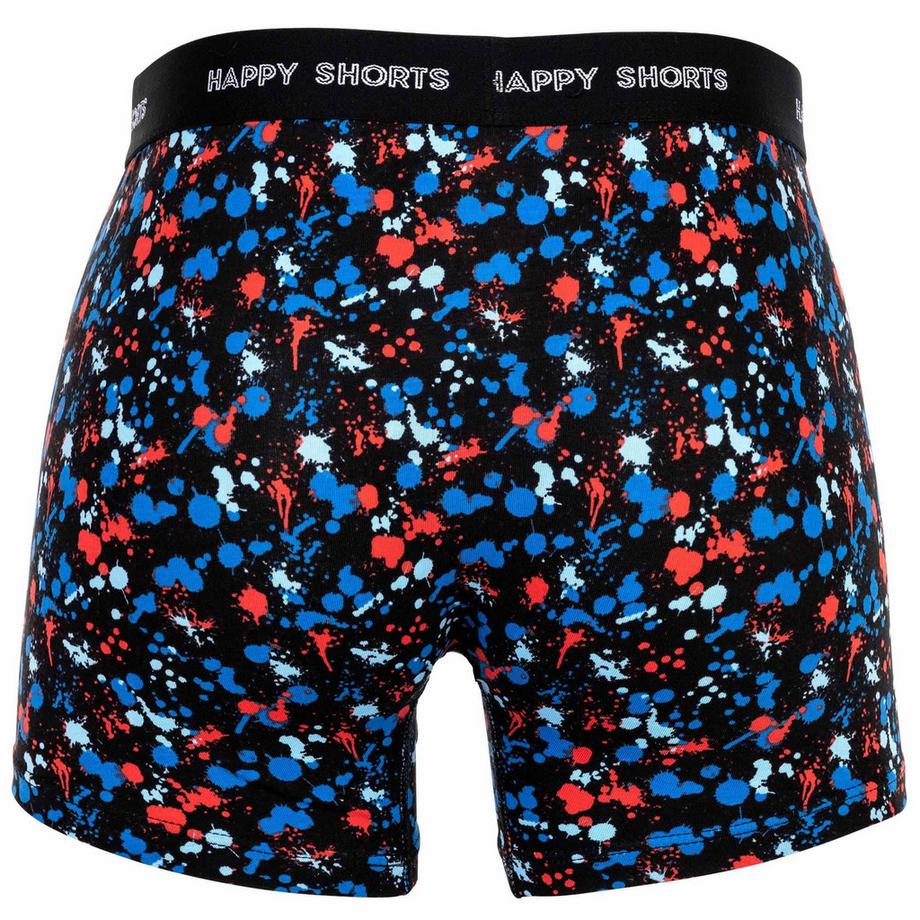 Happy Shorts Boxershorts 3er Pack Bequem sitzend  