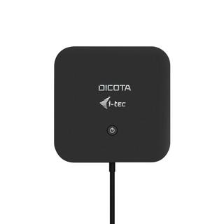 DICOTA  D31949 Notebook-Dockingstation & Portreplikator Kabelgebunden USB Typ-C Schwarz 