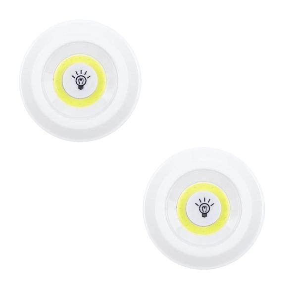 eStore 2x CoB LED-Leuchten mit Fernbedienung  