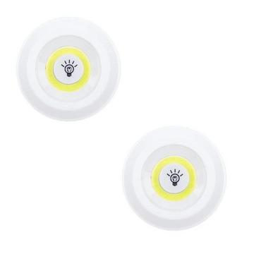 2x lumières LED CoB avec télécommande