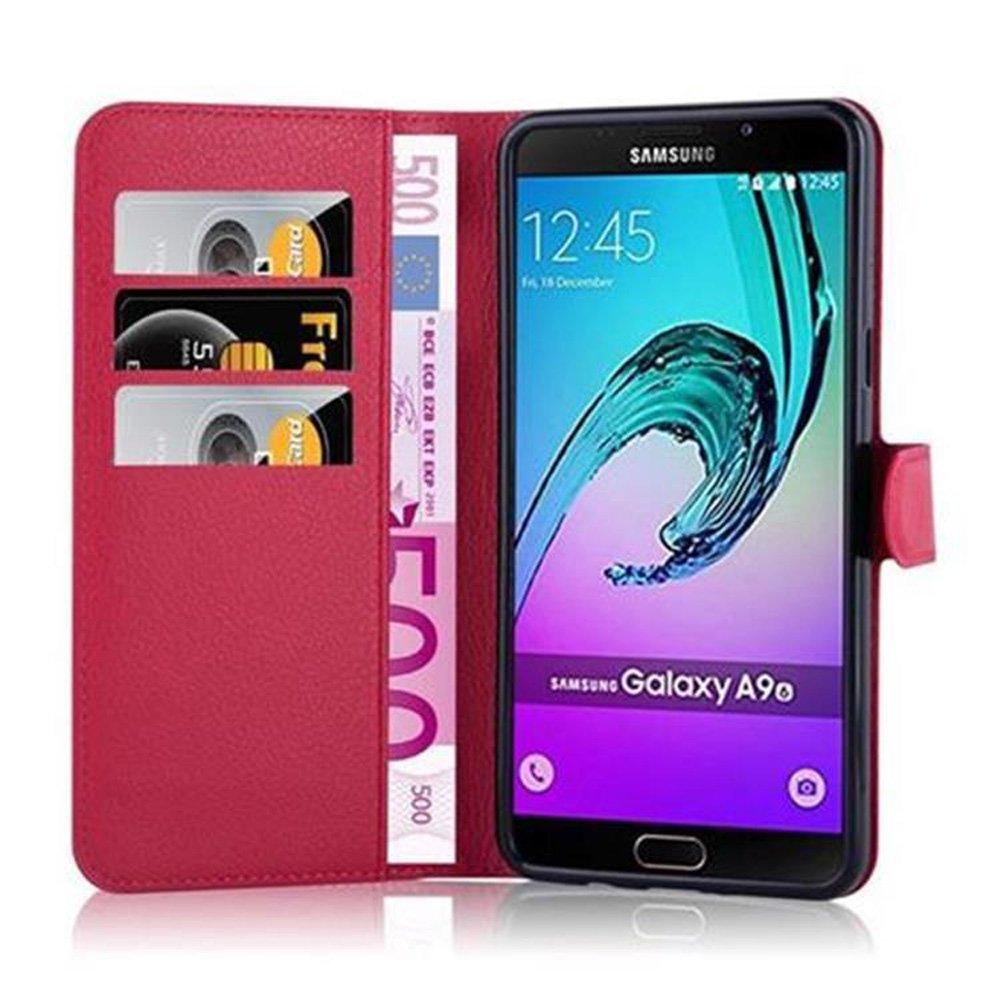 Cadorabo  Hülle für Samsung Galaxy A9 2016 Standfunktion, Kartenfach 