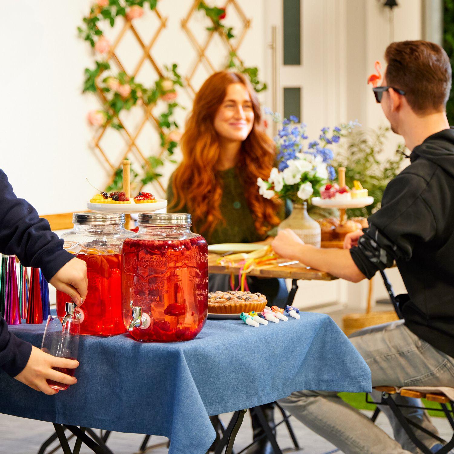 Northio Distributore di bevande da 4 litri in confezione da 2  