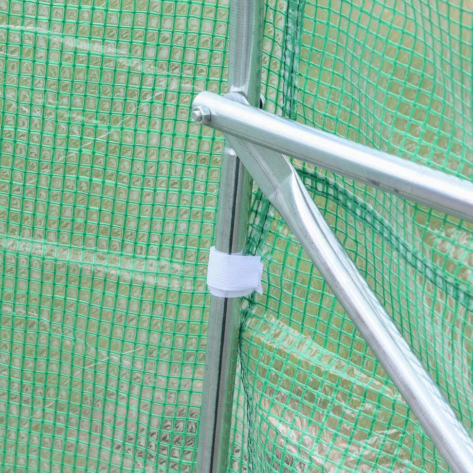 Outsunny serre en aluminium  