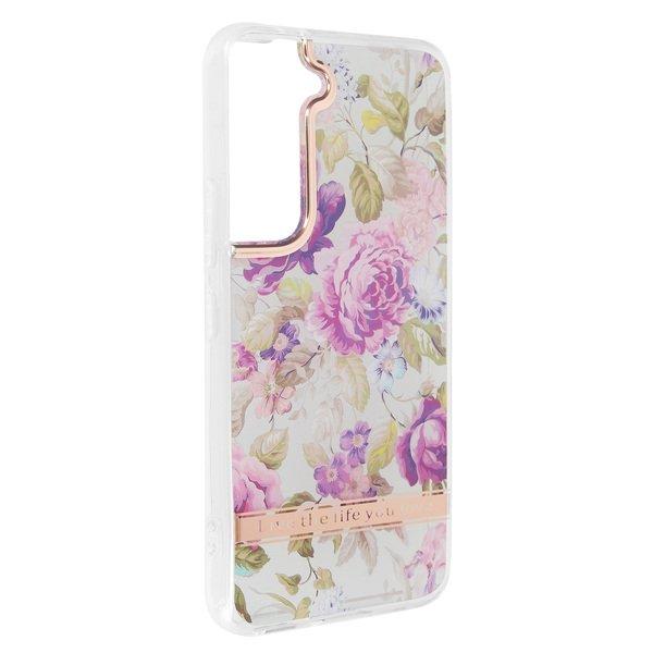 Avizar  Coque Fleurs Samsung S22 Violet 