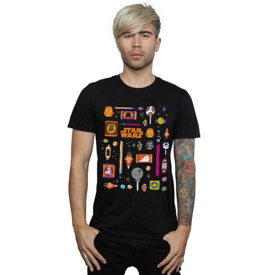 STAR WARS Star Wars Candy Box T-Shirt Stampata  