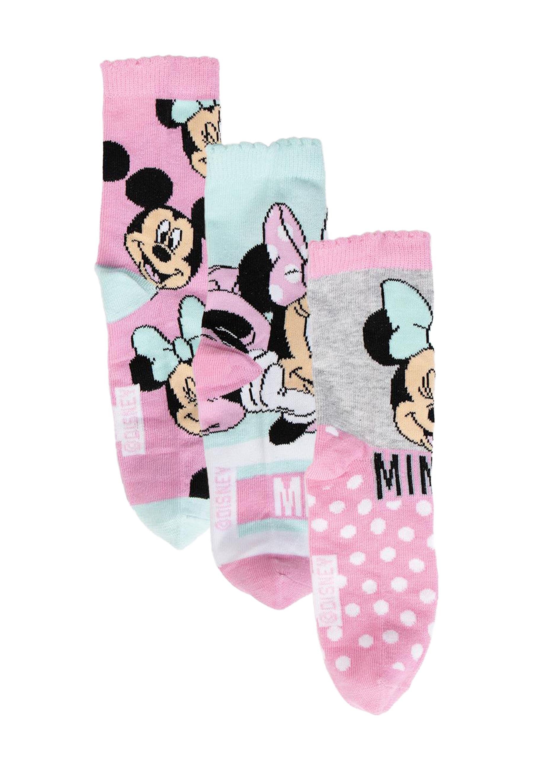 Disney  Lot de chaussettes 3 pièces Minnie 