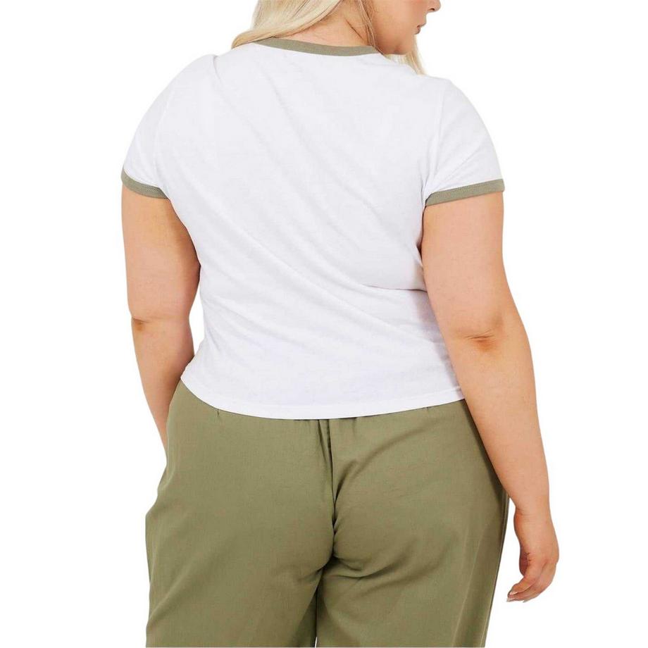 Brave Soul T-Shirt Ringer Taille Plus  