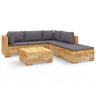 VidaXL Garten-lounge-set teak  