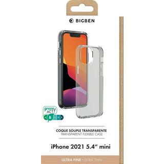 BigBen Connected  Coque Silisoft souple pour iPhone 13 mini  Connected Transparent 