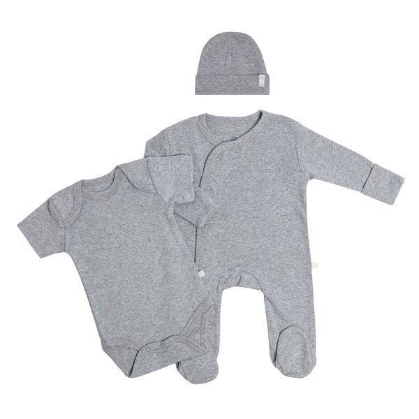 OrganicEra  Neugeborene Kleidung Set aus bio baumwolle, 3-teiliges Set 