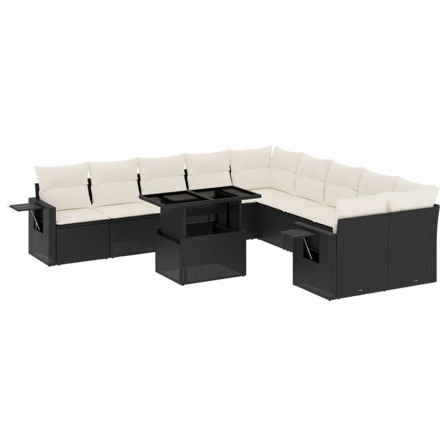 set divano da giardino Polirattan