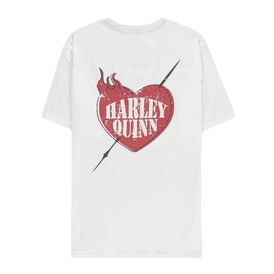 Harley Quinn  Maglietta Cuore Maglia 