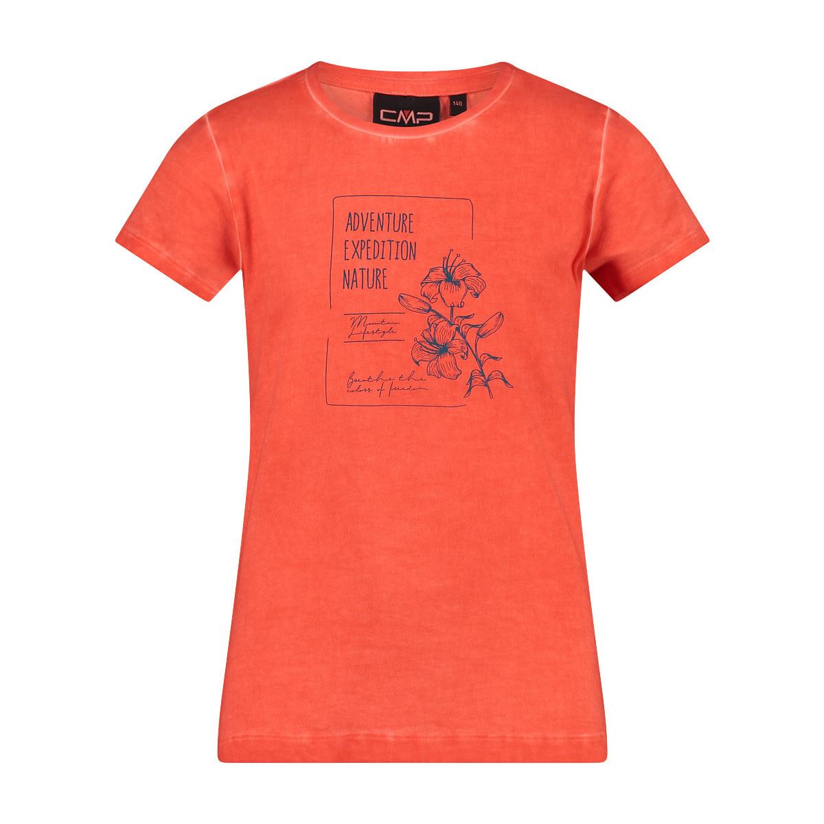 CMP  t-shirt da bambina in cotone 