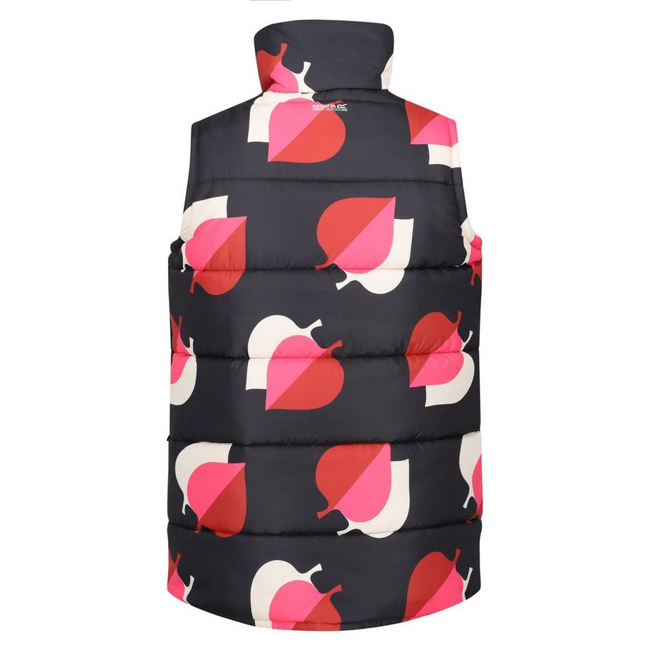 Regatta Orla Kiely Gilet Trapuntato Motivo Foglie  