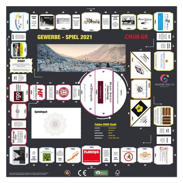 GEWERBE-SPIEL  Brettspiel CHUR GR (Deutsch) 