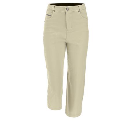 FREDDY  Pantalon capri FREDDY NOIR avec une coupe large aux jambes dans un tissu coloré 