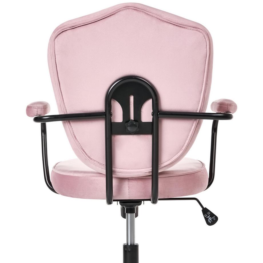 Beliani Chaise de bureau en Velours Glamour VELISSE  