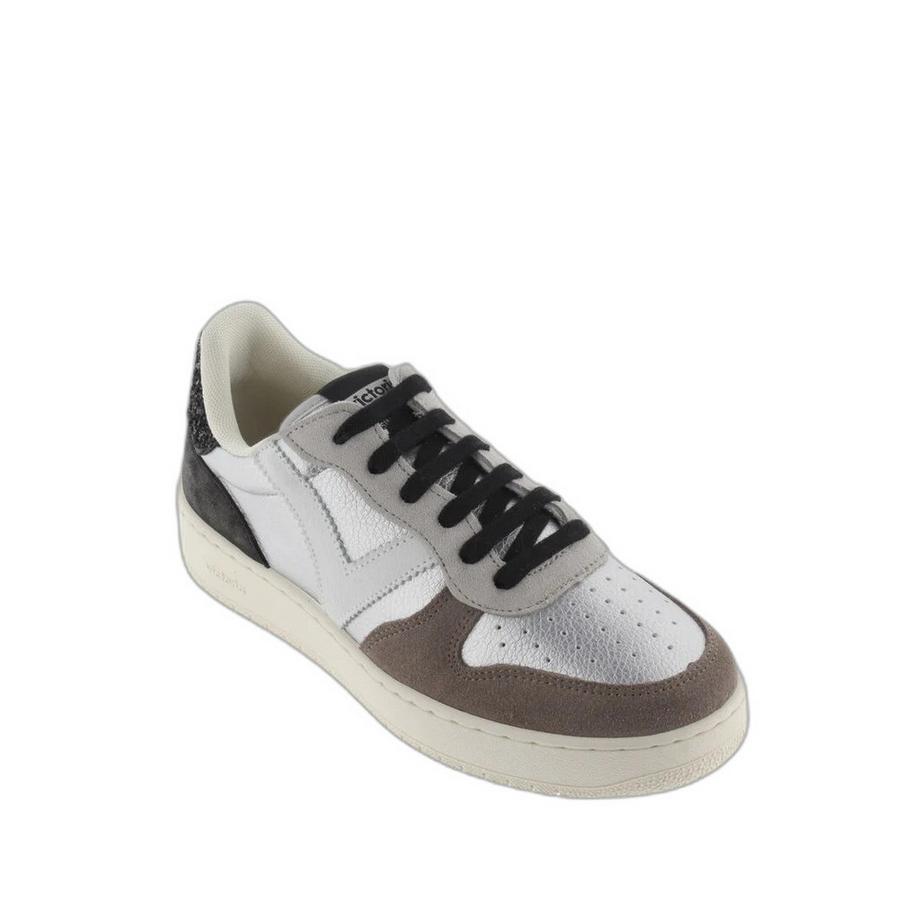 Victoria Scarpe da ginnastica donna in nubuck e metallo Madrid  