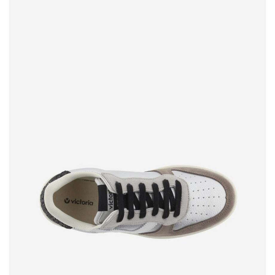 Victoria Scarpe da ginnastica donna in nubuck e metallo Madrid  