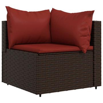 Ecksofa poly-rattan