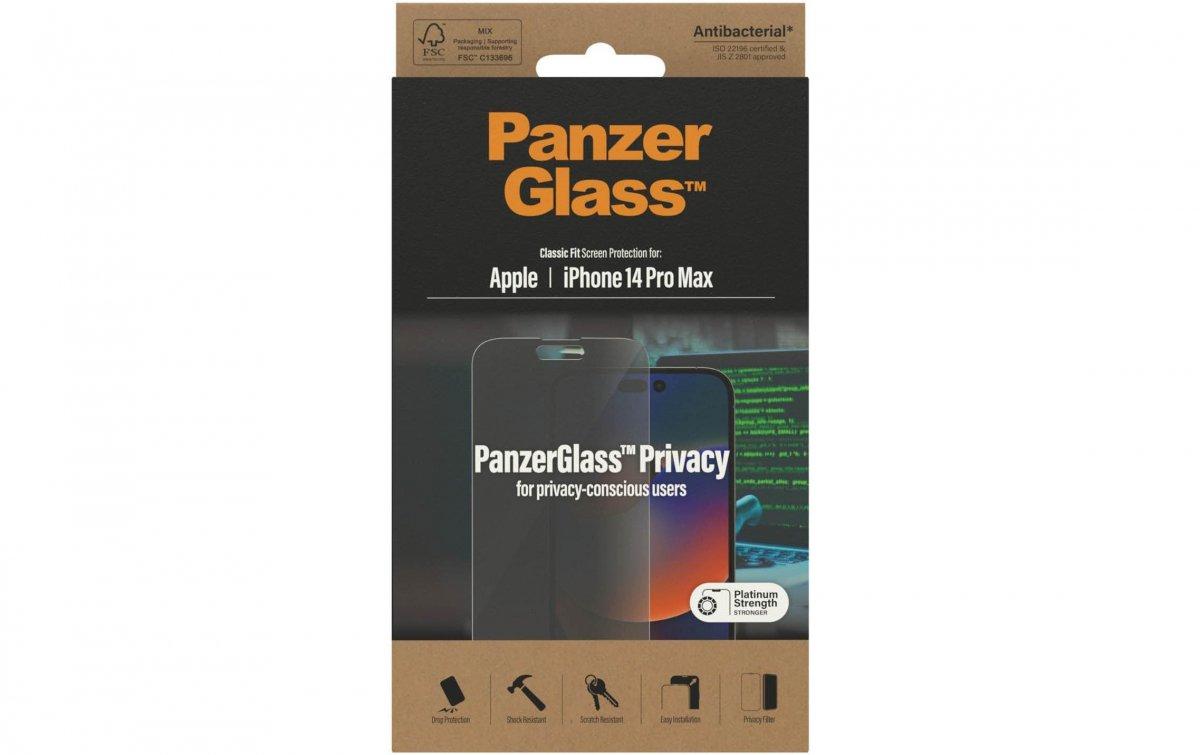 PanzerGlass  Panzerglass Displayschutz Classic Fit Privacy iPhone 14 Pro Max 