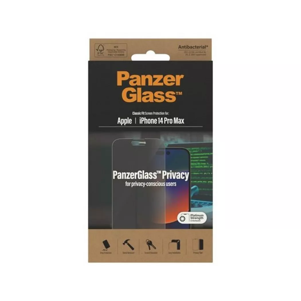 PanzerGlass ® Privacy Screen Protector iPhone 14 Pro Max | Classic Fit Clear screen protector Apple 1 pc(s)
