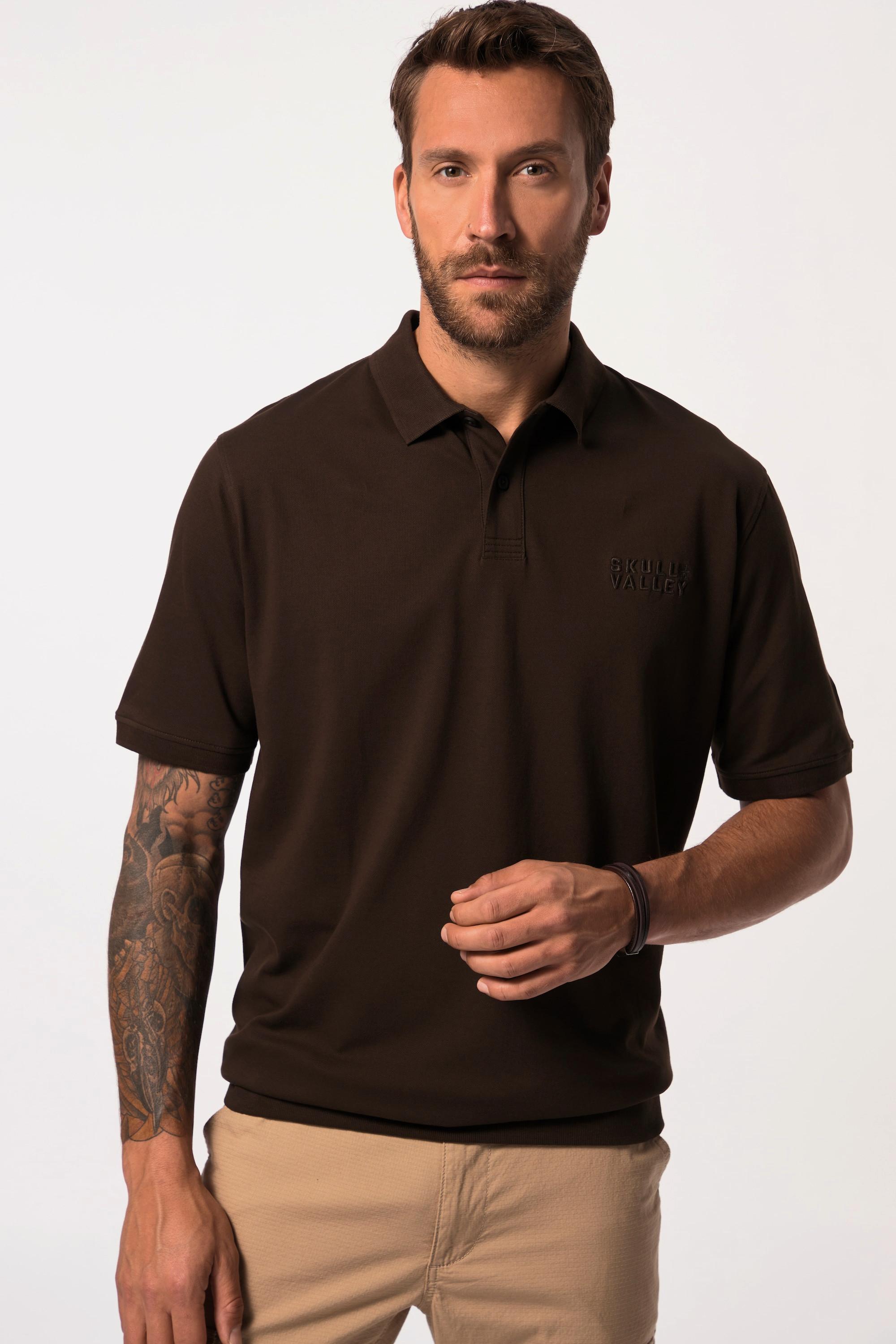 JP1880  Maglia polo con FLEXNAMIC®, taglio speciale per l'addome e mezze maniche, disponibile dalla tg. XXL alla tg. 8XL 