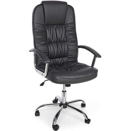 mutoni Fauteuil de bureau Dehli gris foncé  