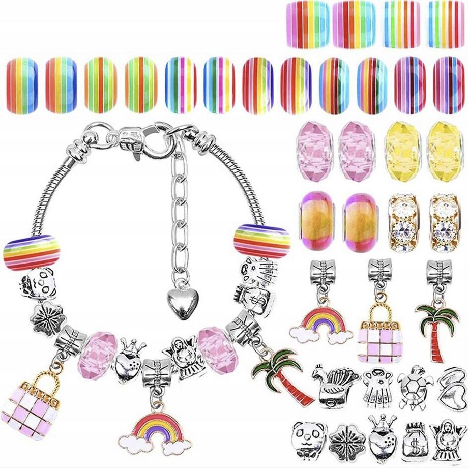 Kruzzel  Set zur Schmuckherstellung - Perlen und Anhänger 