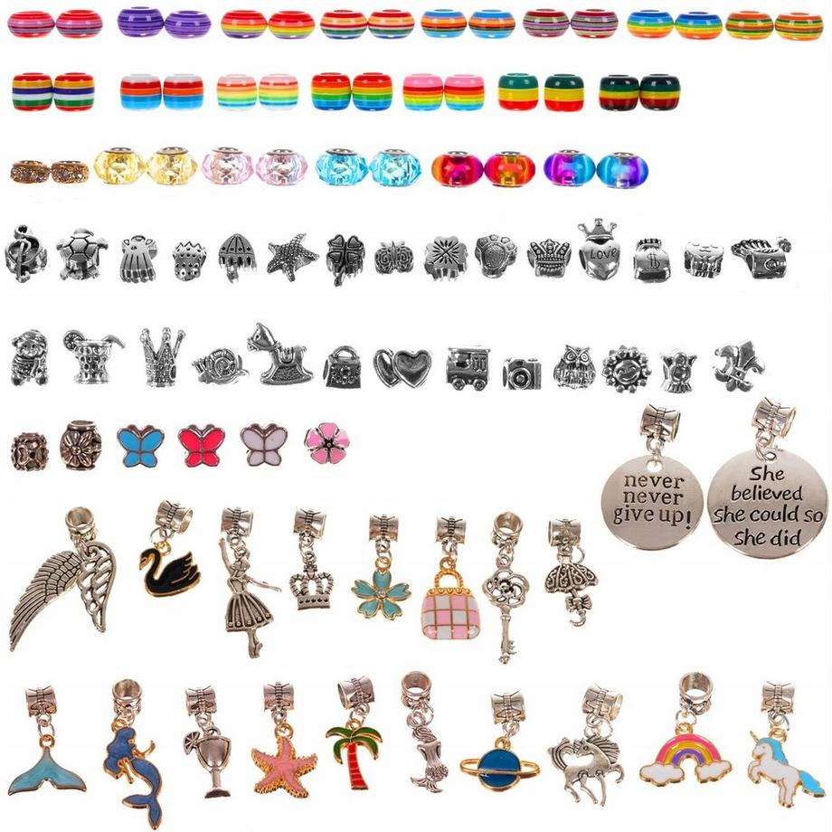 Kruzzel  Set zur Schmuckherstellung - Perlen und Anhänger 