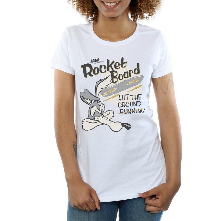 LOONEY TUNES T-shirt Rocket Board  