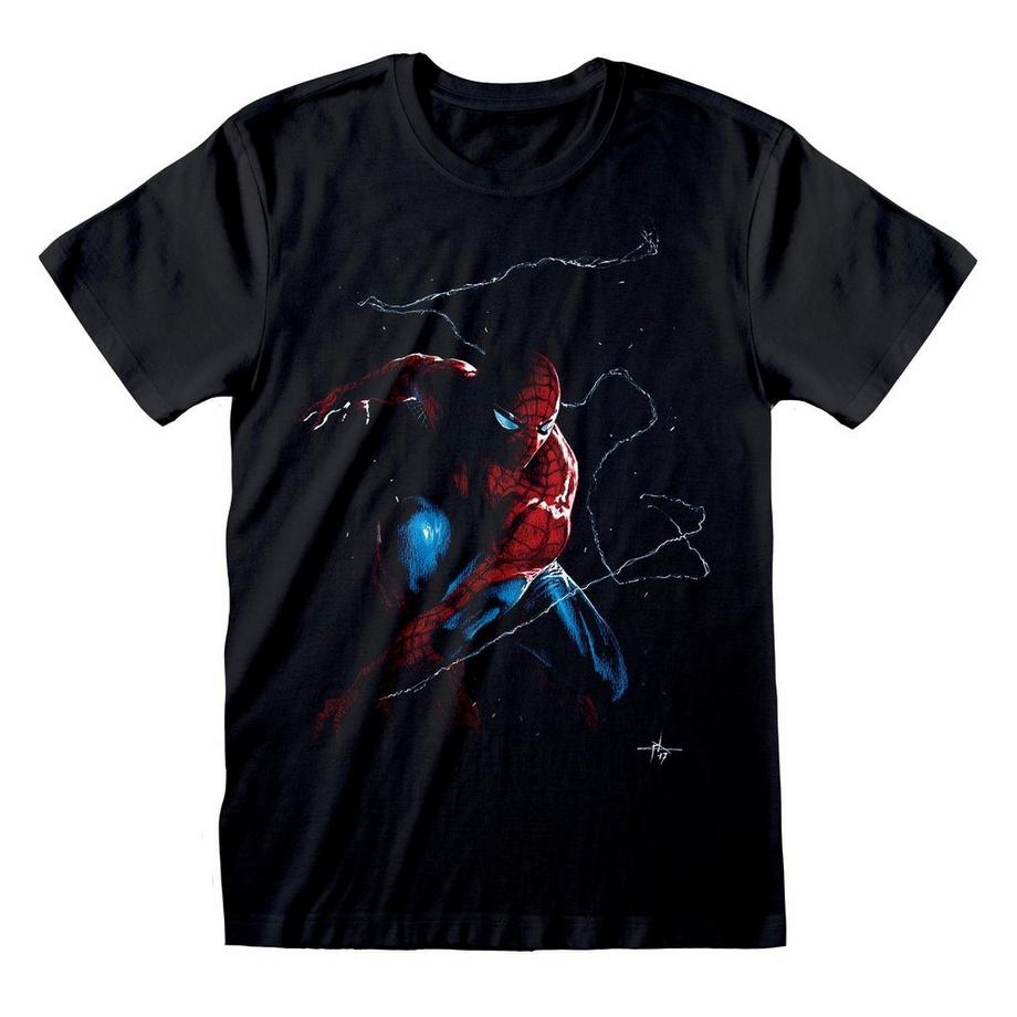 Spider-Man Grafikdruck Regular Fit T-Shirt  