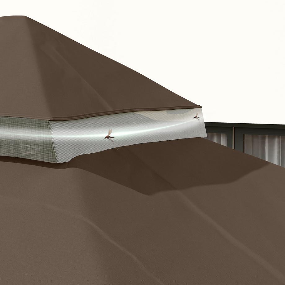 Outsunny Pavillon Ersatzdach  