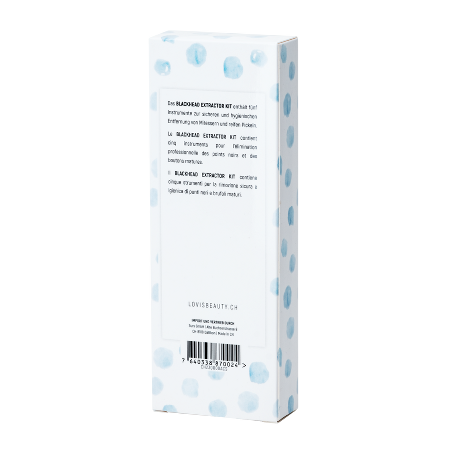 Lovis Beauty  Set d'extraction de points noirs 5 pièces 