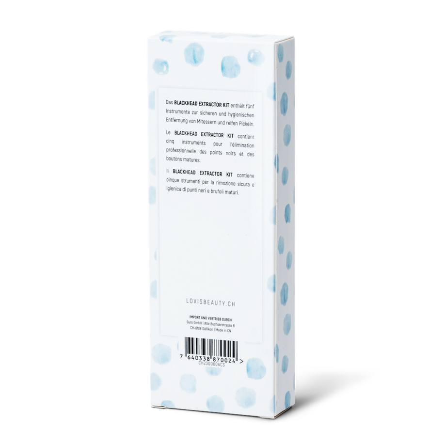 Lovis Beauty  Set d'extraction de points noirs 5 pièces 