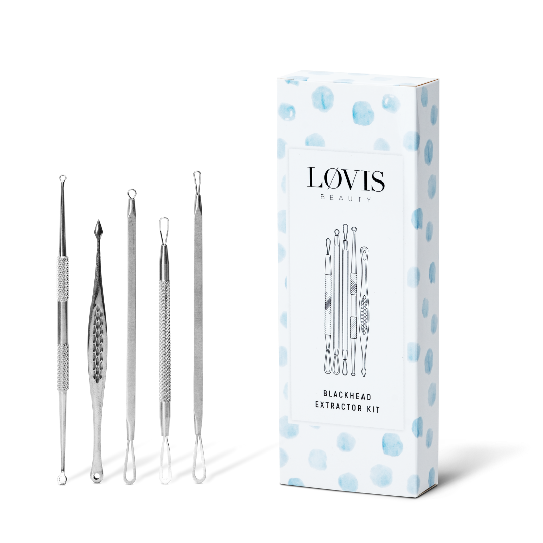 Lovis Beauty  Set di estrattori di comedoni a 5 pezzi 