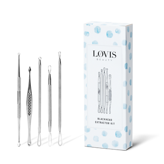 Lovis Beauty  Set di estrattori di comedoni a 5 pezzi 