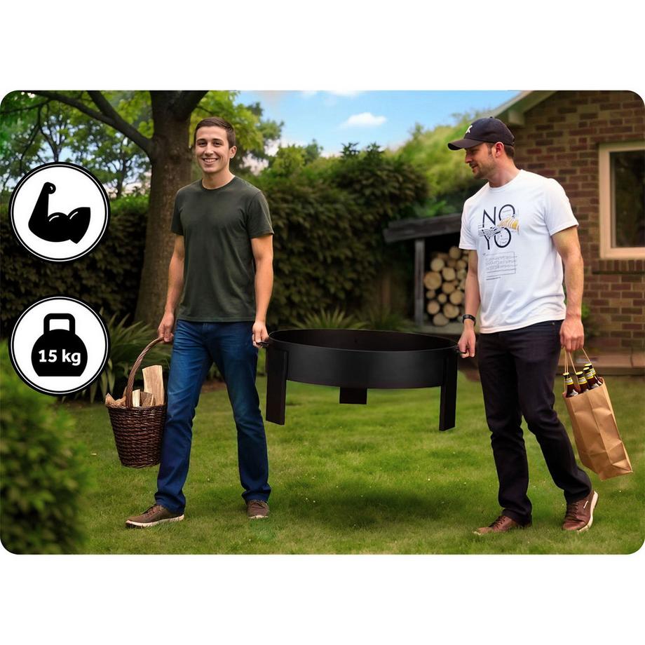 B2X Gartenfeuerstelle 80 cm Berdsen BD-883  