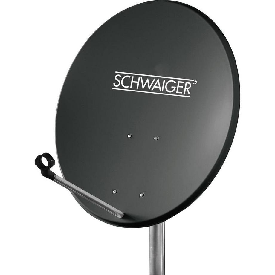 Schwaiger  SAT-Ausseneinheit (55 cm + Quad LNB) für bis zu 4 Teilnehmer 