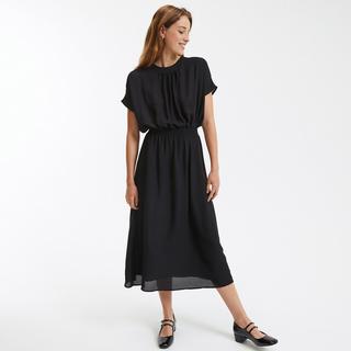 La Redoute Collections Abito lungo svasato vita smock  