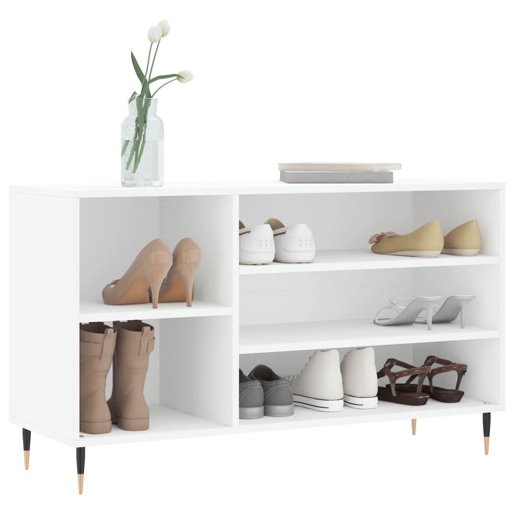VidaXL Armoire à chaussures bois d'ingénierie  