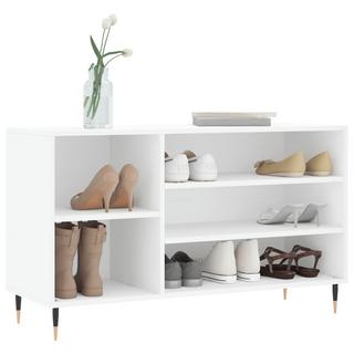 VidaXL Armoire à chaussures bois d'ingénierie  