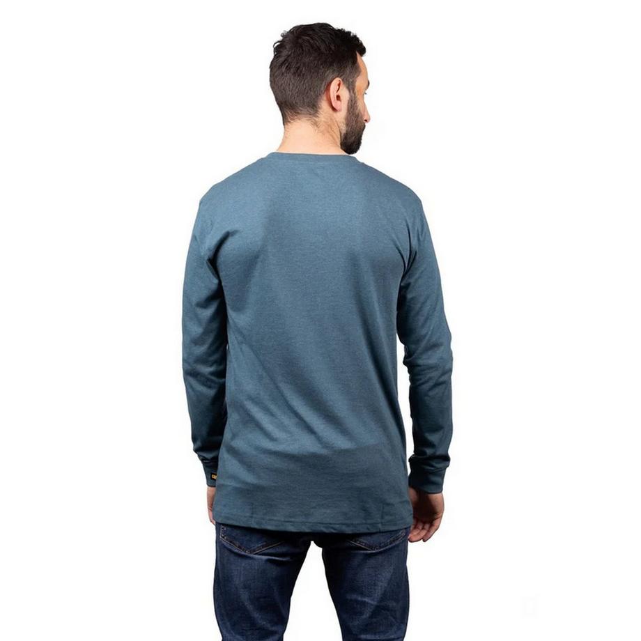 Caterpillar Trademark Banner Langarm T-Shirt  