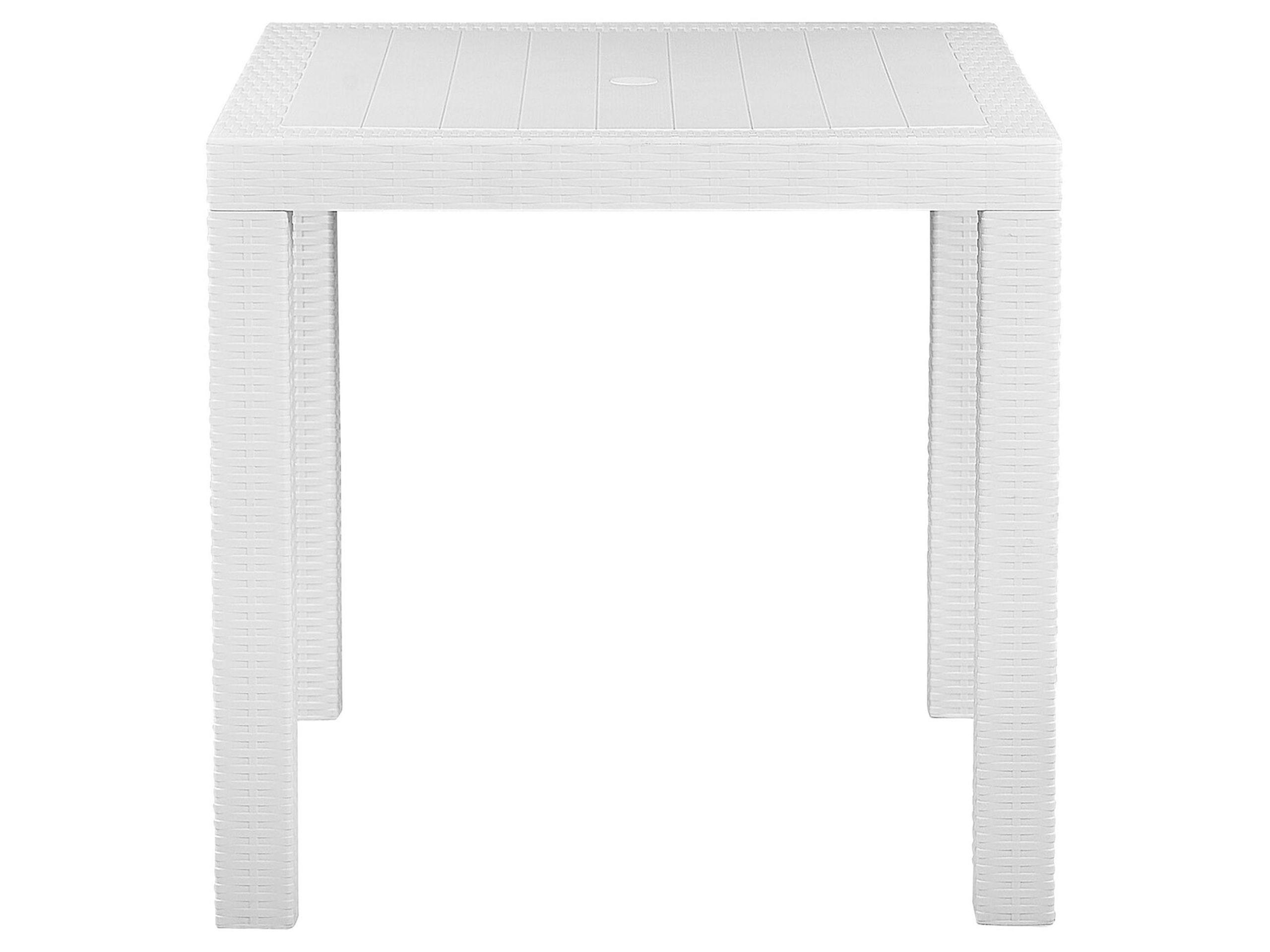 Beliani Table bistrot en Matière synthétique Industriel FOSSANO  