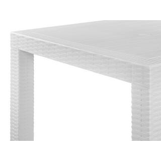 Beliani Table bistrot en Matière synthétique Industriel FOSSANO  