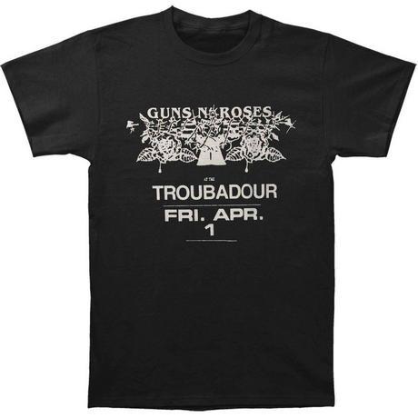 Guns N Roses Troubadour Flyer T-Shirt  
