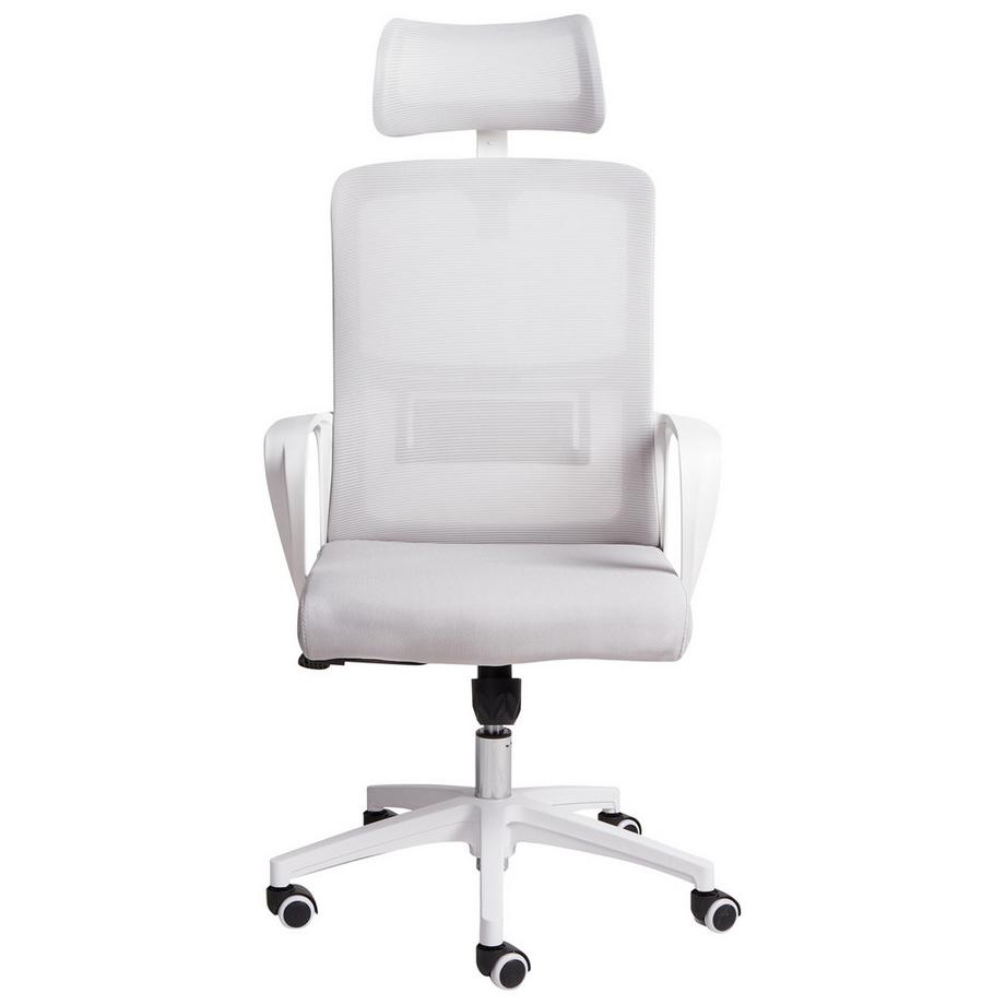 Beliani Sedia da ufficio en Tessuto a rete  MONARCH  