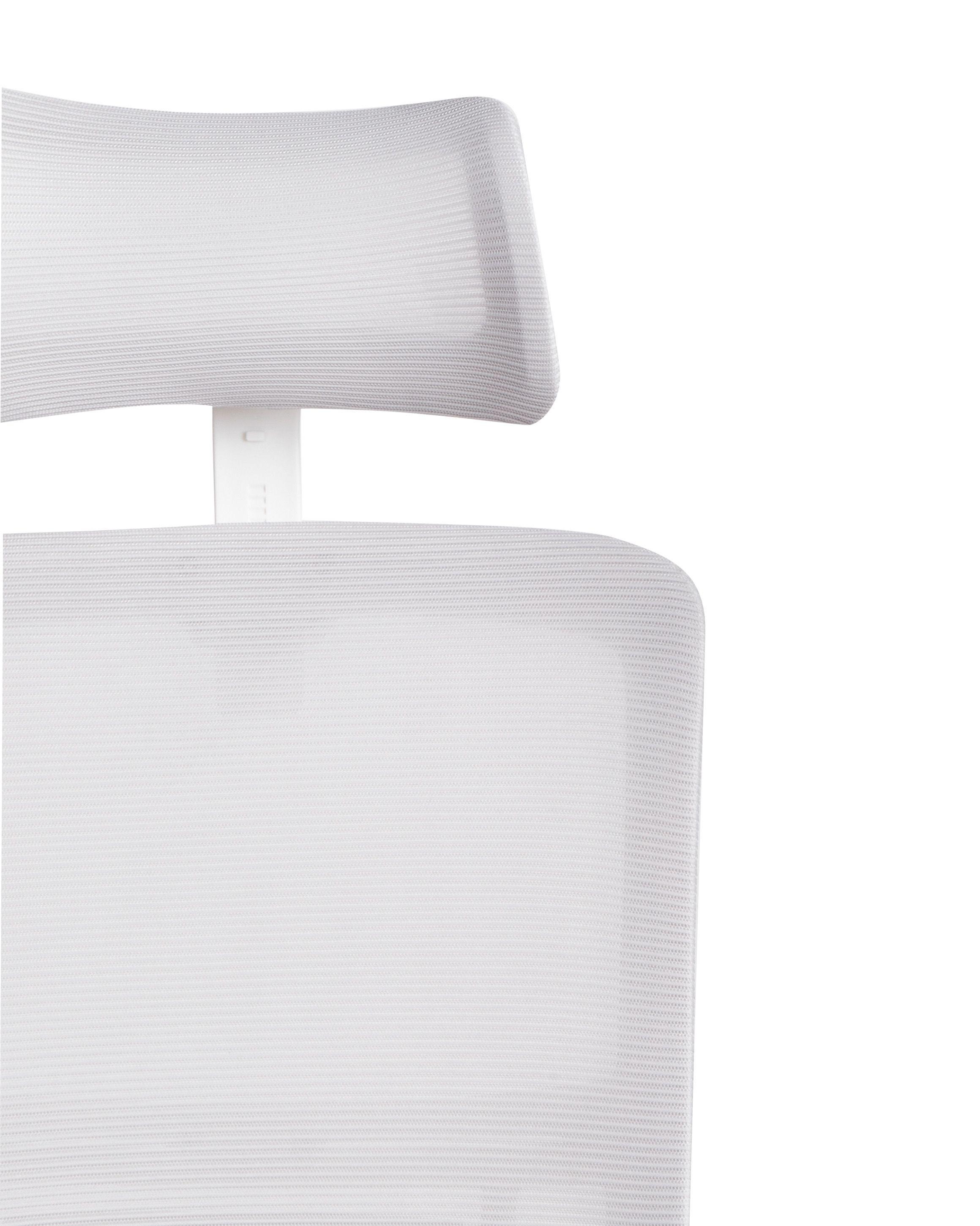 Beliani Sedia da ufficio en Tessuto a rete Moderno MONARCH  