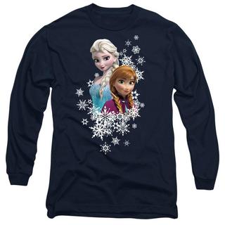 FROZEN Elsa et Anna Flocon de Neige T-Shirt Manches Longues  